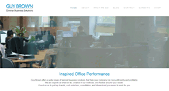 Desktop Screenshot of guybrown.com